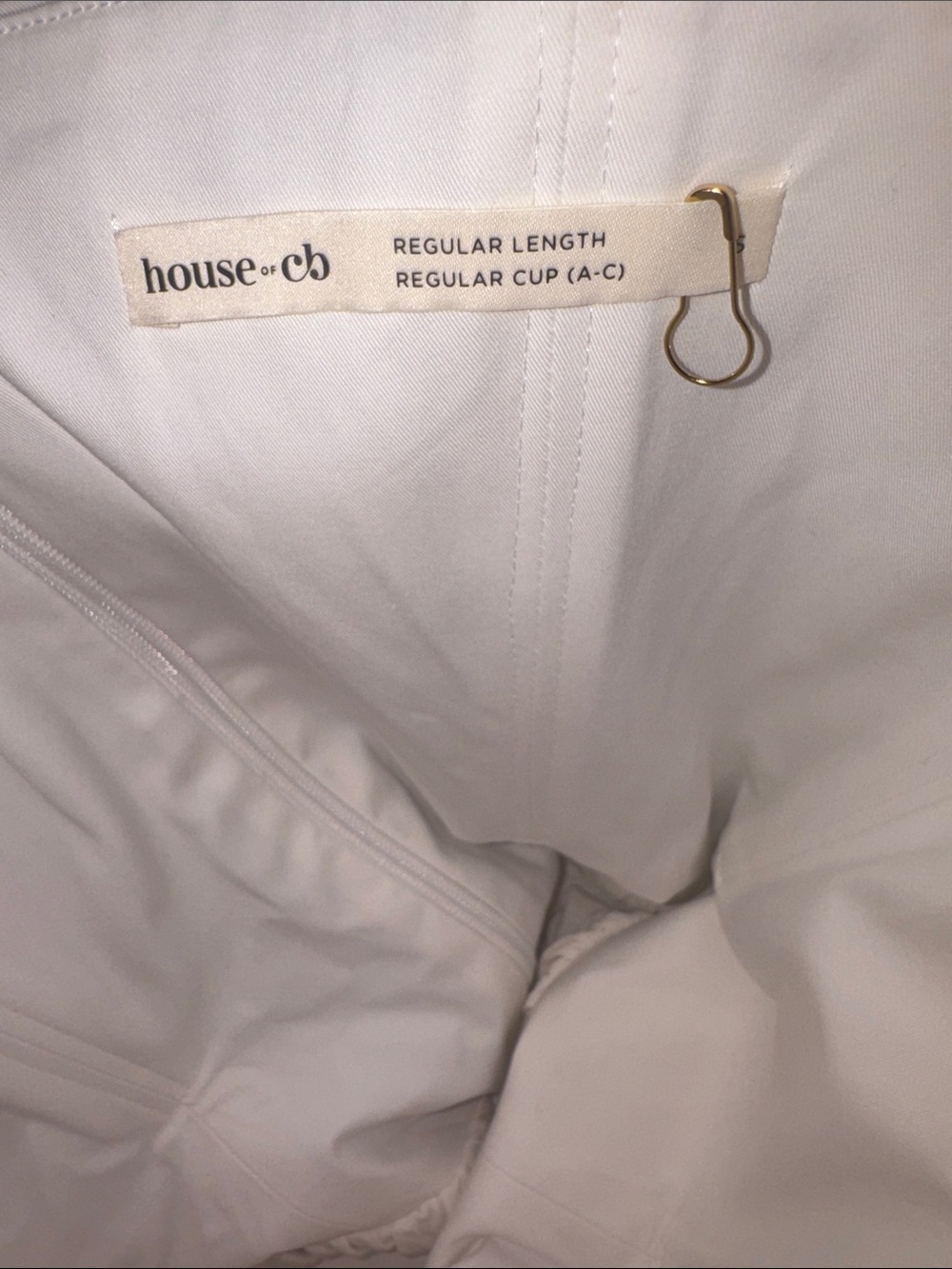 NEW HOUSE OF CB Samaria Corset Fit & Flare white Mini Dress sz S - Picture 10 of 11